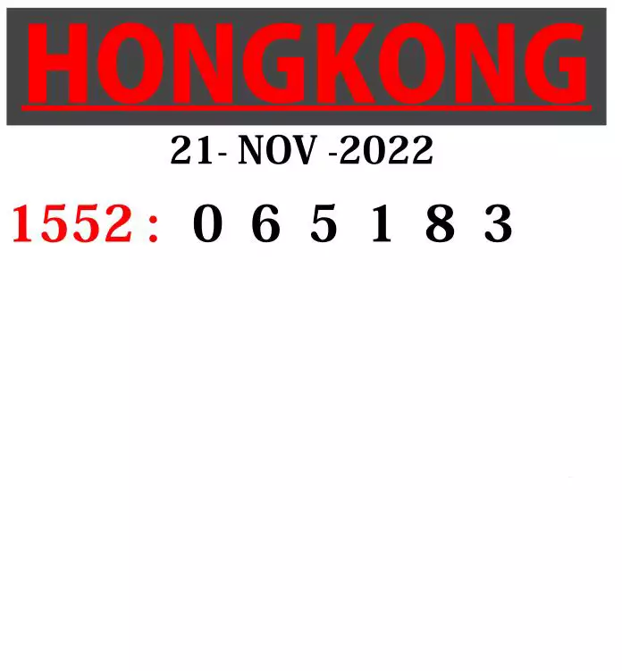 Syair HK Hari Ini 21 November 2022 dari Palembangslot