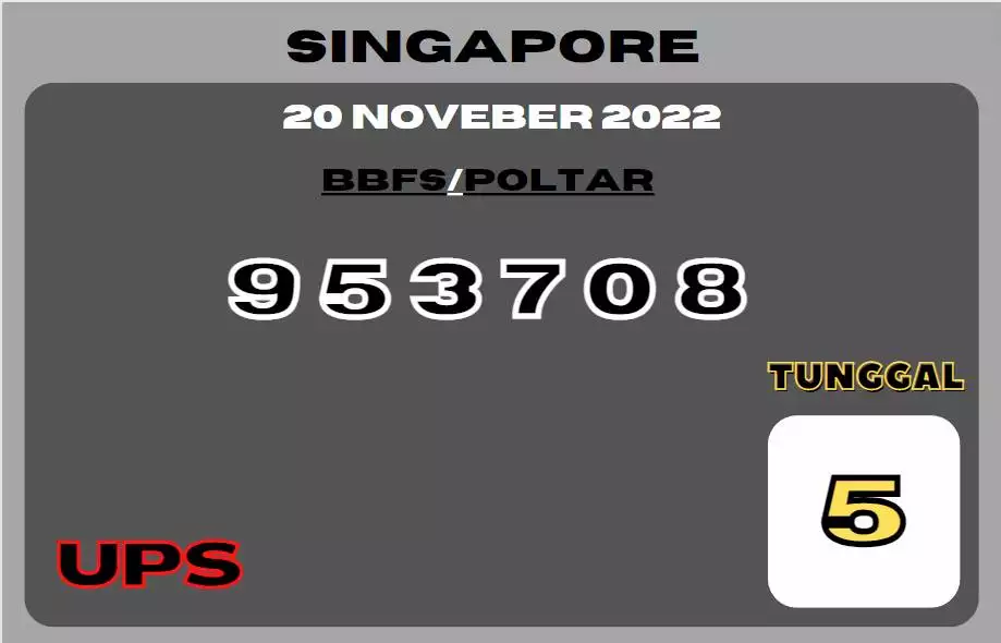 Syair SGP Hari Ini 20 November 2022 dari Palembangslot