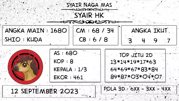 Syair Hk 12 September 2023 149