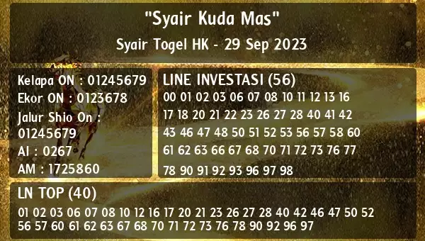Syair Hk 29 September 2023 34 1