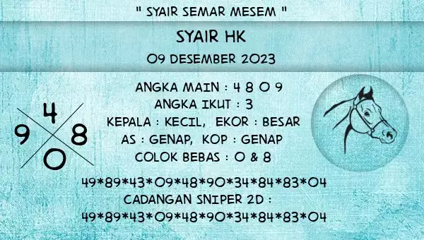 Syair Hk 9 Desember 2023 104